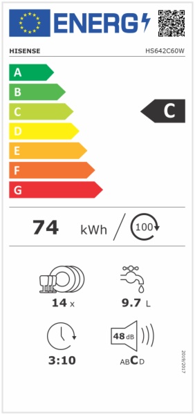 LAVAVAJILLAS HISENSE HS642C60W